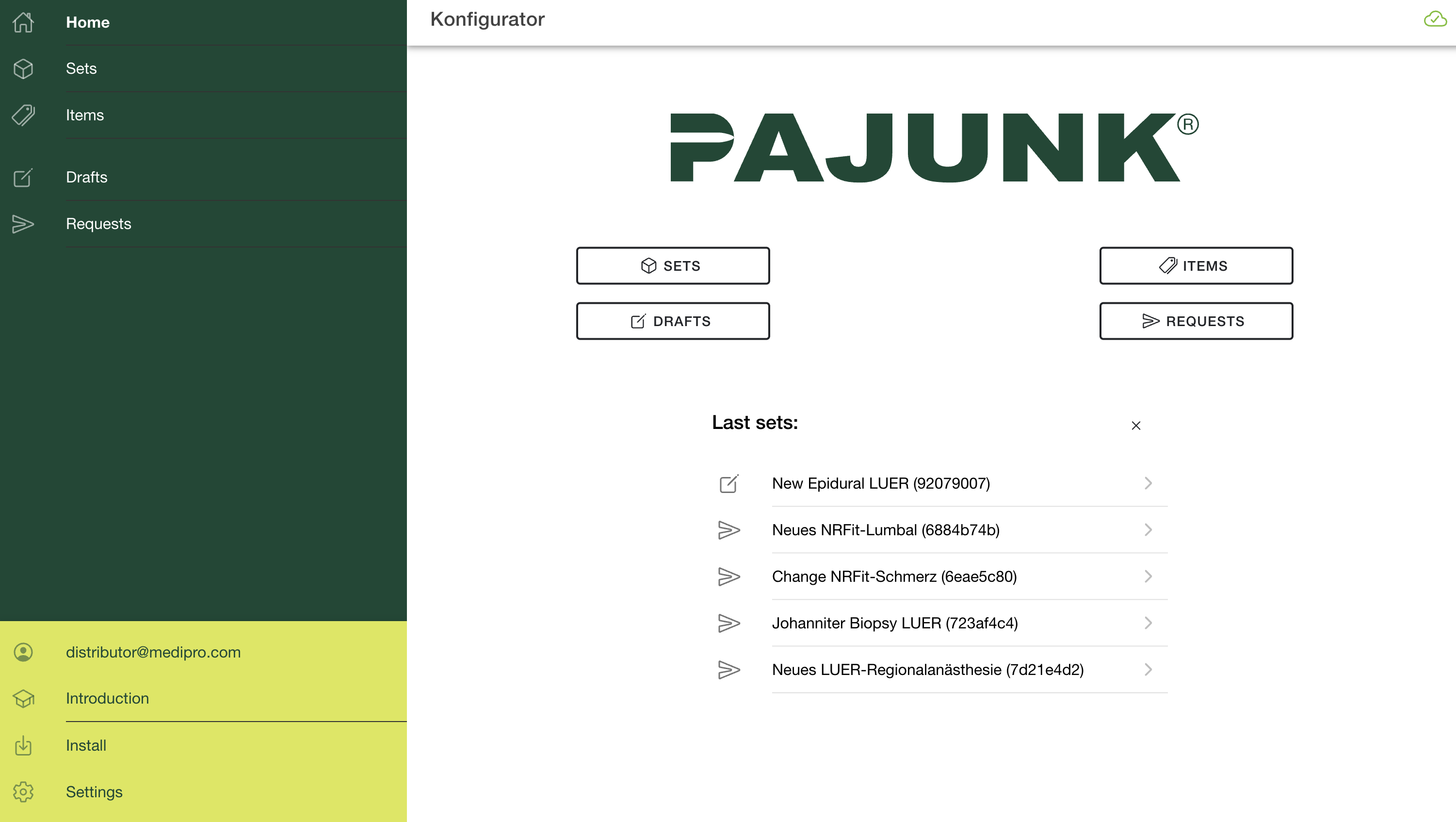 Schnelle Einführung: Konfigurator QSSK